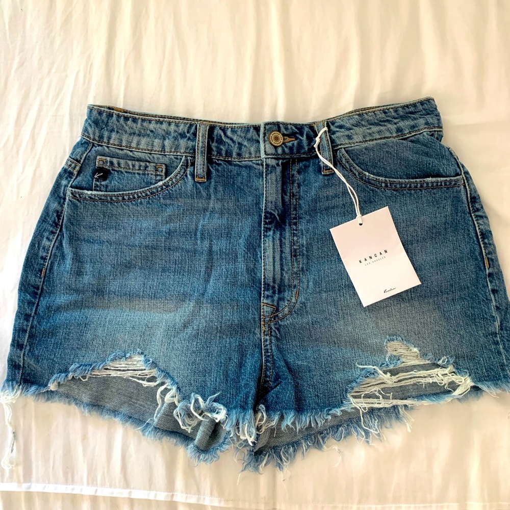 NWT Distressed Denim Shorts purchased from VICI